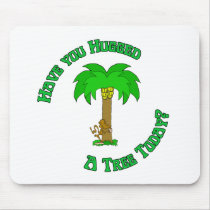 Monkey Tree Hugger mousepads