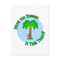 Monkey Tree Hugger postcards by shopaholicchick Monkey Tree Hugger postcards