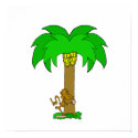 Monkey Tree Hugger posters