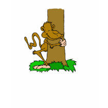 Monkey Tree Hugger t-shirts