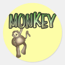 MONKEY Tshirts and Gifts Sticker