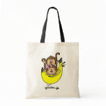Monkey Twin Boy and Girl Tshirts and Gifts Bag