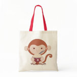 Monkey with Rice Bowl Bag