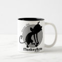 MonkeyByte.com Web Mug by RoninTT MonkeyByte.com Web Mug