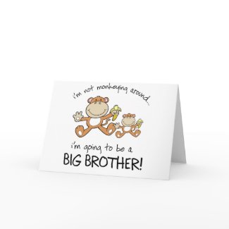 monkeying around card