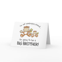 monkeying around card