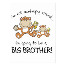 monkeying around post cards