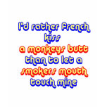 Monkey's butt t-shirts