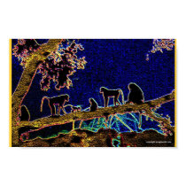 Monkeys on Tree posters by junglewalkcom Monkeys on Tree posters