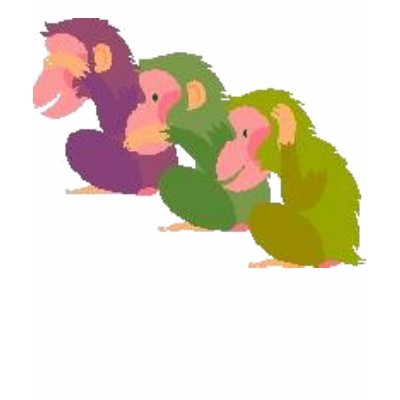monkeys tee shirt by JulieScheck