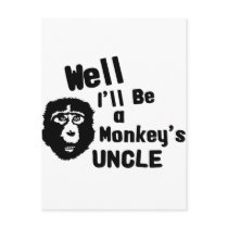 Monkeys Uncle Post Cards