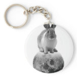 mono Fly me to the moon Keychain