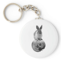 mono Fly me to the moon Key Chains