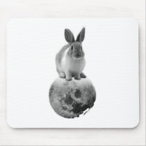 mono Fly me to the moon Mouse Pad