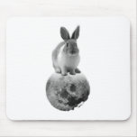 mono Fly me to the moon Mouse Pad