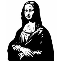 MONO LISA SKETCH T SHIRT