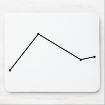 Monoceros Constellation Mousepad mousepads