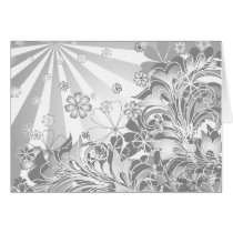 monochrome flowers cards by VioDeSign monochrome flowers cards