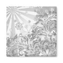 monochrome flowers magnets by VioDeSign monochrome flowers magnets