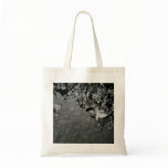 Monochrome Moment of Zen Pond Leaf Bag