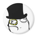 Monocle magnets