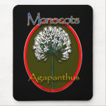 Monocot/agapanthus mousepad
