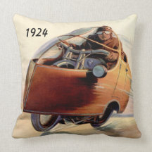 Monocycle de los años 20 almohadas