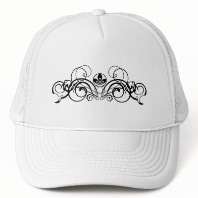 monogram3 hats by VioDeSign