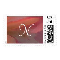 Monogram 41 Letter N postage