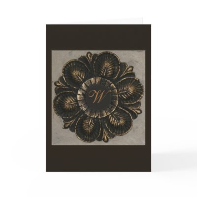 Monogram 4 Card by SherryHolderHunt
