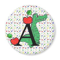 Monogram "A" Magnet