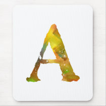 Monogram - A -  Mousepad