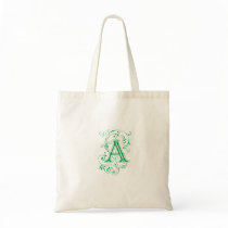 Monogram "A" Tote bags