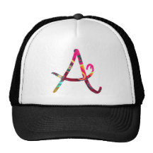 Monogram A Trucker Hats