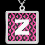 Monogram Abstract 0174 necklaces