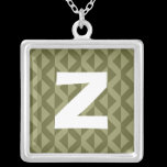 Monogram Abstract 0175 necklaces
