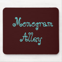 Monogram Alley mousepads
