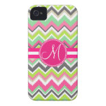 Monogram Aztec Andes Tribal Mountains Chevron iPhone 4 Case-Mate Case