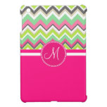 Monogram Aztec Andes Tribal Mountains Chevron iPad Mini Cover