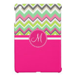 Monogram Aztec Andes Tribal Mountains Chevron iPad Mini Cover
