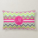 Monogram Aztec Andes Tribal Mountains Chevron Throw Pillows
