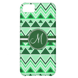 Monogram Aztec Andes Tribal Mountains Triangles iPhone 5C Cover