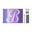 Monogram B Postage postage