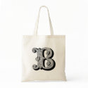 Monogram "B" Tote Bag