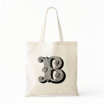 Monogram "B" Tote Bag