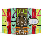 Monogram binders greek alphas background