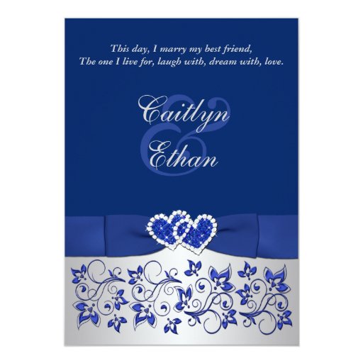 blue and silver wedding invitation ideas monogram blue silver floral wedding invitation zazzle blue and silver wedding invitation ideas monogram blue silver floral wedding invitation zazzle