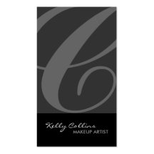 Monogram Business Cards