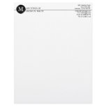 monogram Business Letterheads