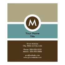 Monogram Business Poster-36x42 posters